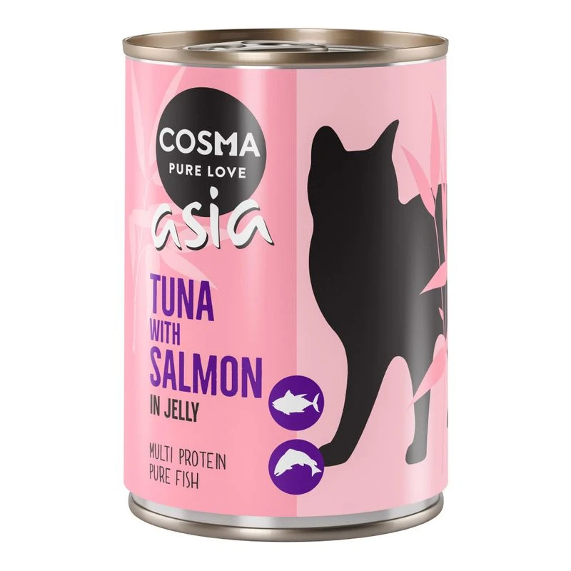 Cosma Asia In Jelly 6 X 400g Tuna With Bream 6 Cosma Asia In Jelly 6 X 400g Tuna With Bream - Image 6