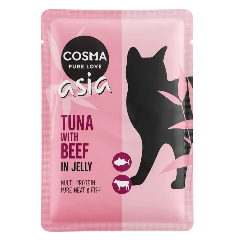 Cosma Asia In Jelly Pouches 6 X 100g Tuna With Crab Meat 8 Cosma Asia In Jelly Pouches 6 X 100g Tuna With Crab Meat - Image 8