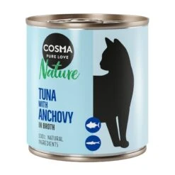Cosma Nature 6 X 280g Salmon -Zoo Plus 104070 pla cosma nature tunaanchovy 280g 4