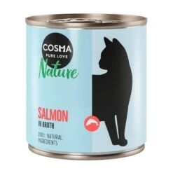 Cosma Nature Saver Pack 12 X 280g Tuna & Shrimp 30 Cosma Nature Saver Pack 12 X 280g Tuna & Shrimp -Zoo Plus 104071 pla cosma nature salmon 280g 4