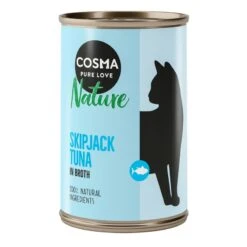 Cosma Nature Mixed Trial Pack 6 X 140g Mix 1 (6 Varieties) -Zoo Plus 104072 pla cosma nature skipjacktuna 140g 7
