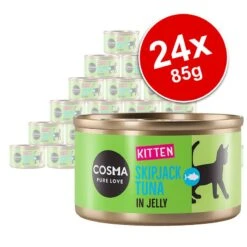 Cosma Original Kitten Saver Pack 24 X 85g Chicken Breast
