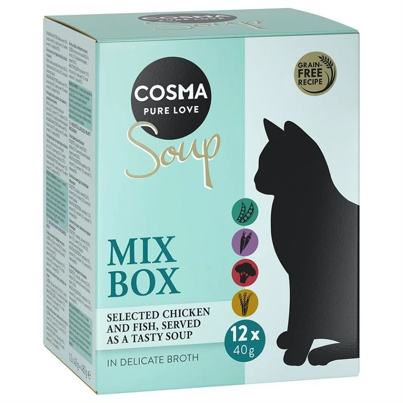Cosma Soup 12 X 40g Mix 2 (4 Varieties) 20 Cosma Soup 12 X 40g Mix 2 (4 Varieties) - Image 20