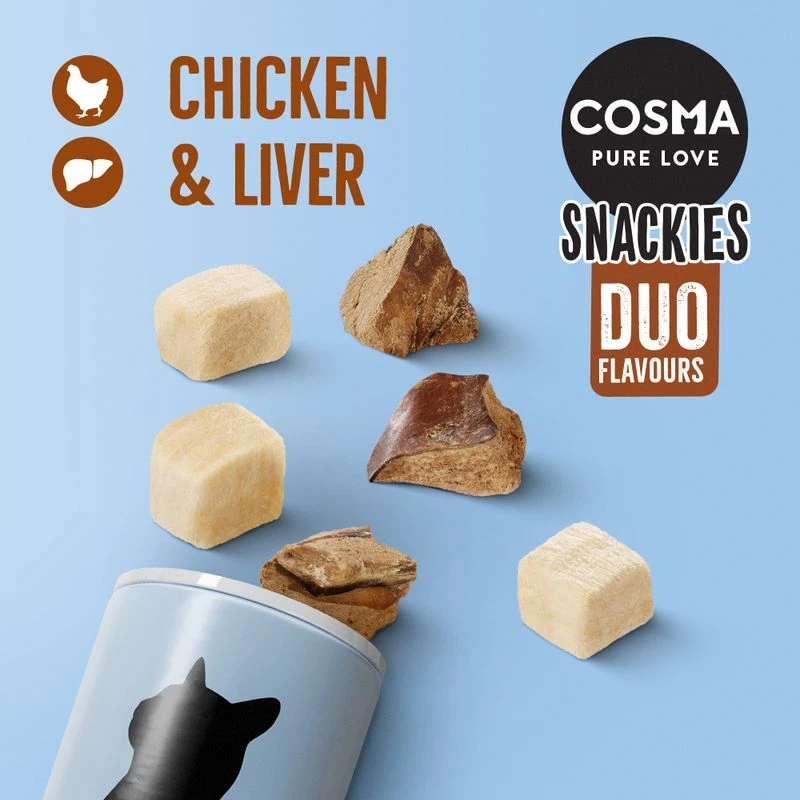 Cosma Snackies DUO 2 In 1 – Saver Pack Mixed Pack: 3 Flavours (131g) 9 Cosma Snackies DUO 2 In 1 – Saver Pack Mixed Pack: 3 Flavours (131g) - Image 9