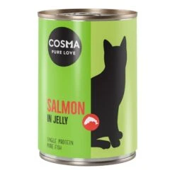 Cosma Original In Jelly 6 X 400g Skipjack Tuna -Zoo Plus 1 92304 pla cosma original salmon 400g 6 6