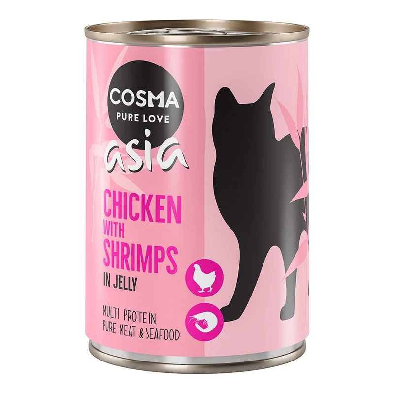 Cosma Asia In Jelly 6 X 400g Chicken With Chicken Liver 16 Cosma Asia In Jelly 6 X 400g Chicken With Chicken Liver - Image 16