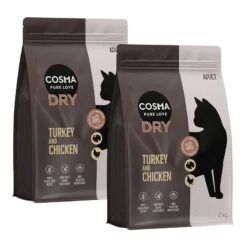 Cosma Turkey & Chicken Dry Food 2kg 11 Cosma Turkey & Chicken Dry Food 2kg -Zoo Plus 2 turkey 2 2