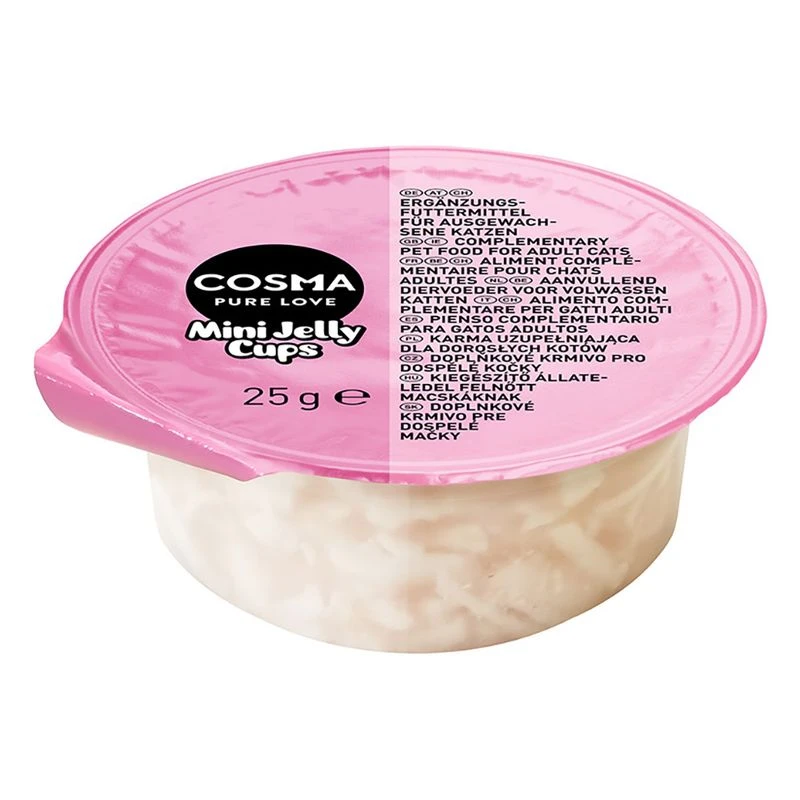 Cosma Mini Jelly Cups Saver Pack 24 X 25g Chicken Breast - Image 3
