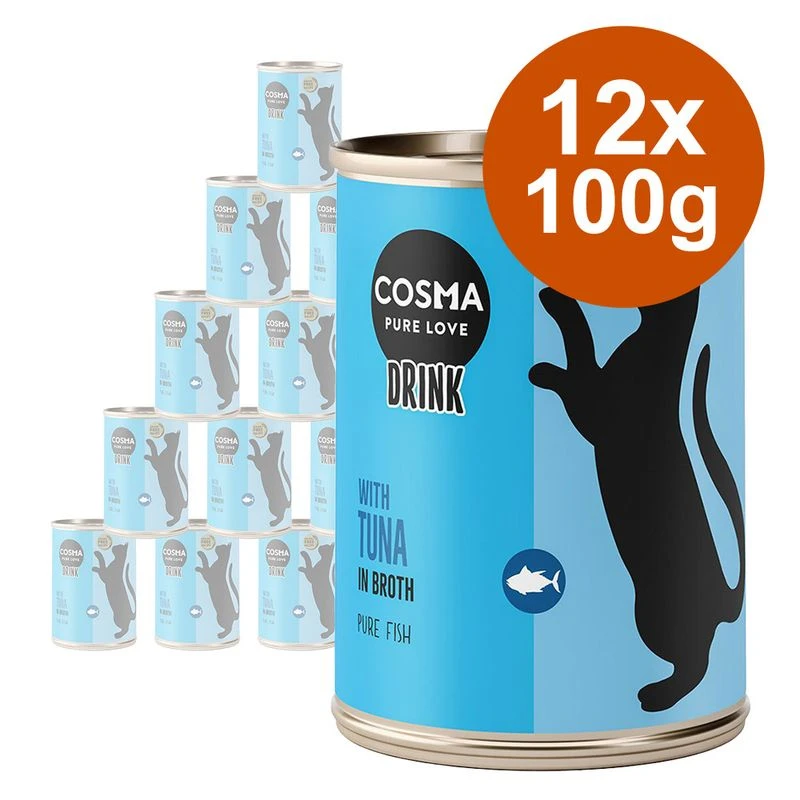Cosma Drink Saver Pack 12 X 100g Tuna 1 Cosma Drink Saver Pack 12 X 100g Tuna