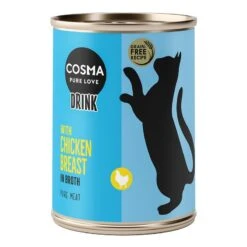 Cosma Drink 6 X 100g Mixed Pack (4 Varieties) -Zoo Plus 368797 pla cosma drink chicken breast 4 7