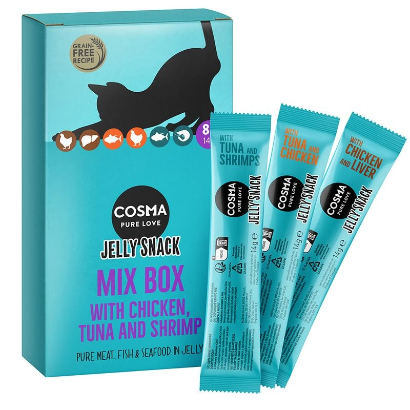 Cosma Jelly Snacks Saver Pack Tuna (24 X 14g) - Image 10