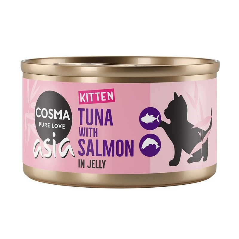 Cosma Asia Kitten In JellySaver Pack 12 X 85g Tuna With Crab Meat 5 Cosma Asia Kitten In JellySaver Pack 12 X 85g Tuna With Crab Meat - Image 5