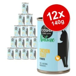 Cosma Nature Saver Pack 12 X 140g Pacific Tuna