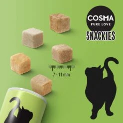 Cosma Snackies Maxi Tube Saver Pack Beef (3 X 130g) -Zoo Plus 4 cosma snackies rangeboard 1000x1000 9 2