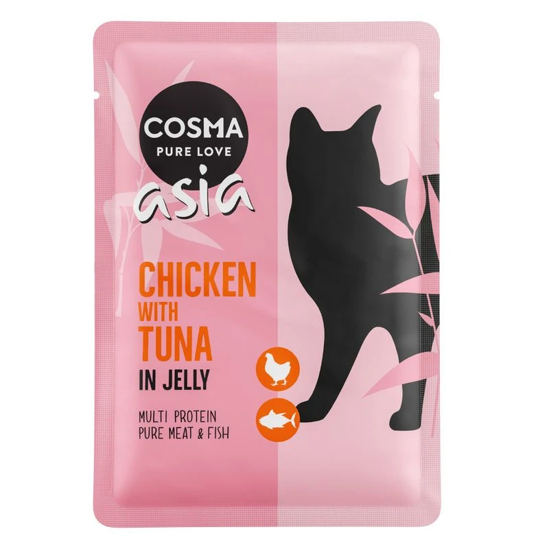 Cosma Asia In Jelly Pouches 6 X 100g Tuna With Crab Meat 4 Cosma Asia In Jelly Pouches 6 X 100g Tuna With Crab Meat - Image 4