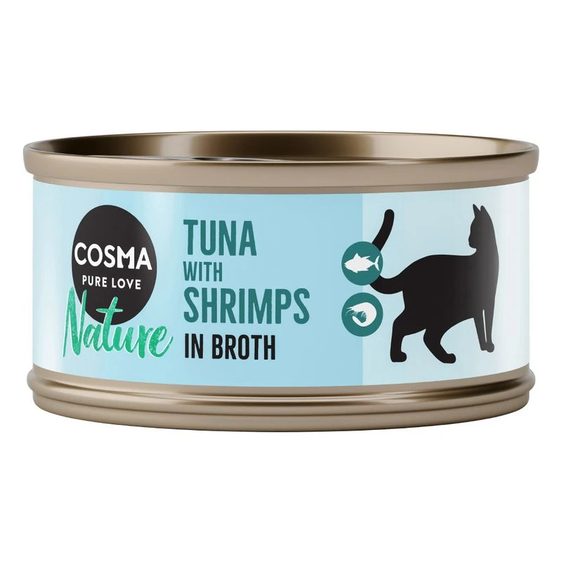 Cosma Nature 6 X 70g Tuna With Anchovy 8 Cosma Nature 6 X 70g Tuna With Anchovy - Image 8