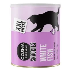 Cosma Snackies XXL - Maxi Tube White Fish 110g -Zoo Plus 69834 pla cosma snackies maxitube whitefish 110g 7 1