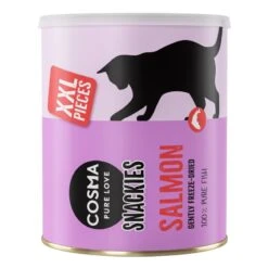 Cosma Snackies XXL - Maxi Tube Mix: 4 Varieties 160g -Zoo Plus 81060 pla cosma snackies xxl maxitube salmon 150g 3