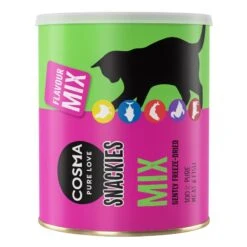 Cosma Snackies Maxi Tube Saver Pack Beef (3 X 130g) -Zoo Plus 81654 pla cosma snackies maxi mix 150g 0 3