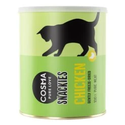 Cosma Snackies Maxi Tube Saver Pack Salmon (3 X 120g) -Zoo Plus 81760 pla cosma snackies maxi chicken 160g 8 8