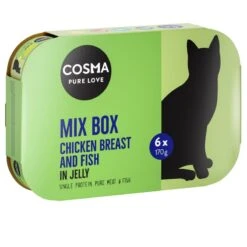 Cosma Original In Jelly Saver Pack 24 X 170g Chicken Breast -Zoo Plus 92599 pla cosma original mix 6x170g sleeve 1 3