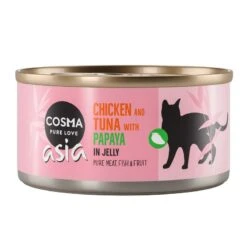 Cosma Asia Fruit In Jelly 6 X 170g Mixed Pack II -Zoo Plus cosma asia chickentuna papaya 170g 1000x1000 5