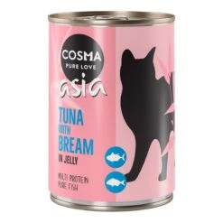 Cosma Asia In Jelly 6 X 400g Chicken With Tuna