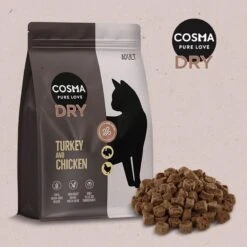 Cosma Turkey & Chicken Dry Food 2kg