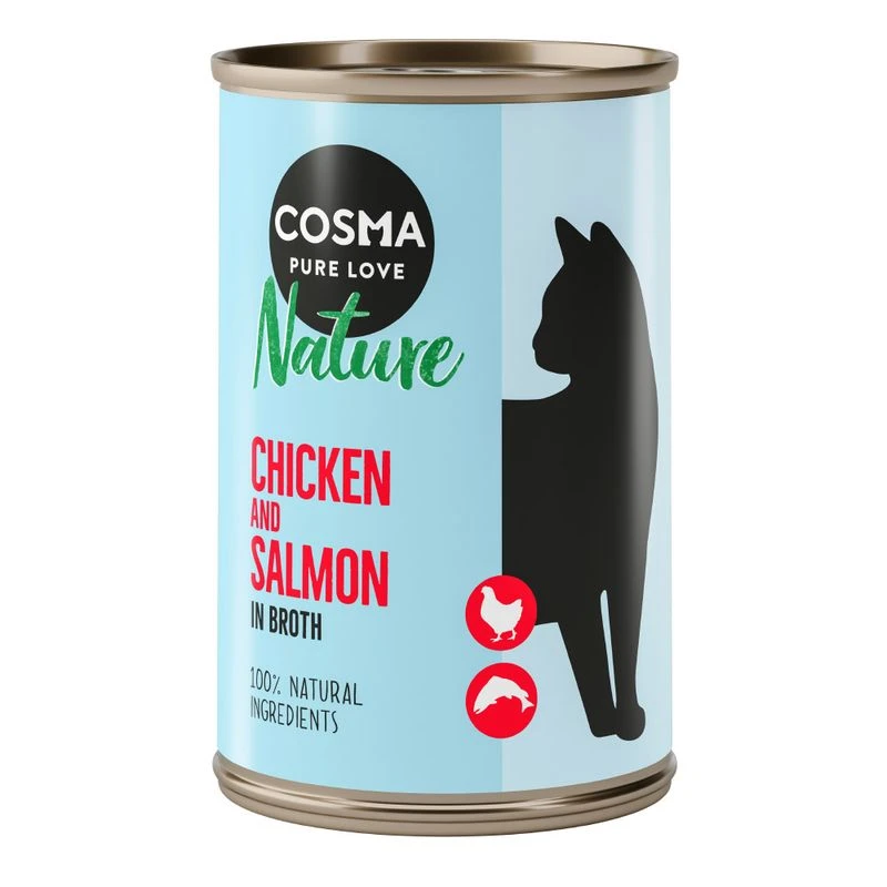 Cosma Nature 6 X 140g Chicken & Tuna With Cheese 18 Cosma Nature 6 X 140g Chicken & Tuna With Cheese - Image 18
