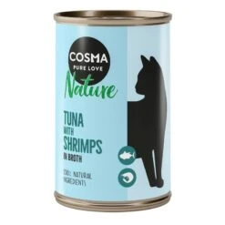 Cosma Nature 6 X 140g Mix 1 (6 Varieties) -Zoo Plus cosma nature tunashrimps 140g 1000x1000 9 8