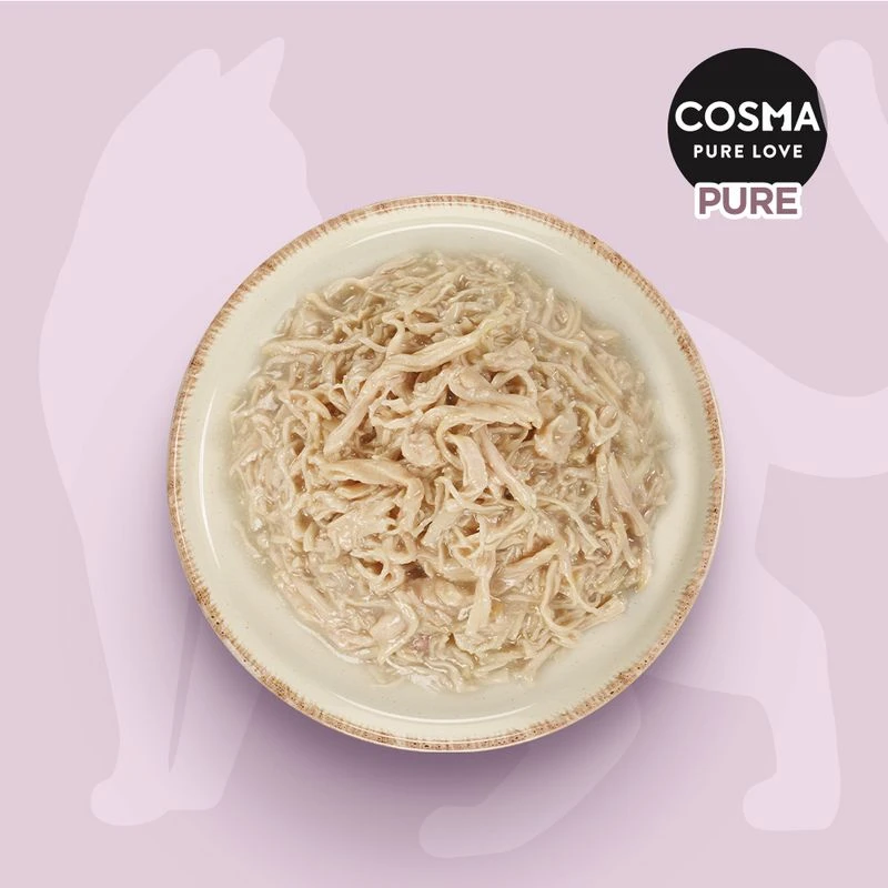 Cosma Pure Saver Pack 24 X 80g Chicken 3 Cosma Pure Saver Pack 24 X 80g Chicken - Image 3