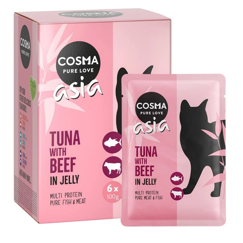 Cosma Asia In Jelly Pouches 6 X 100g Tuna With Crab Meat 19 Cosma Asia In Jelly Pouches 6 X 100g Tuna With Crab Meat - Image 19