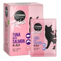 Cosma Asia In Jelly Pouches 6 X 100g Tuna With Beef -Zoo Plus tunawithsalmon100g 8 3